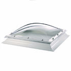Lighting Plastic Dome Skylight Customized Moulding Durable For Restaurants