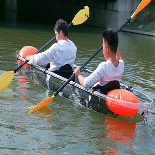 Impact Resistant Polycarbonate Boat Clear Color 1 4 People Capacity