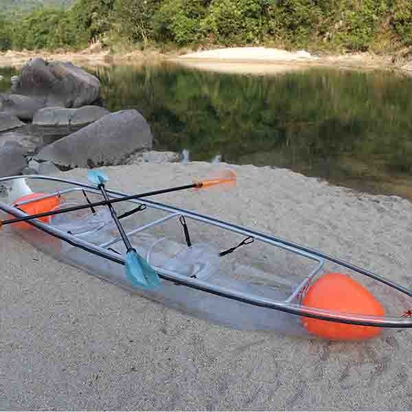 Custom Lightweight 2 Person Canoe Navigator 200kg Load Capacity Fishing Boat