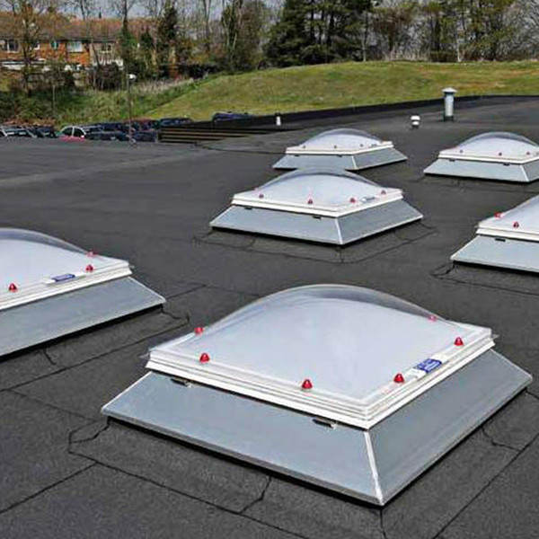 Clear Commercial Dome Skylights , 100 Virgin Polycarbonate Skylight