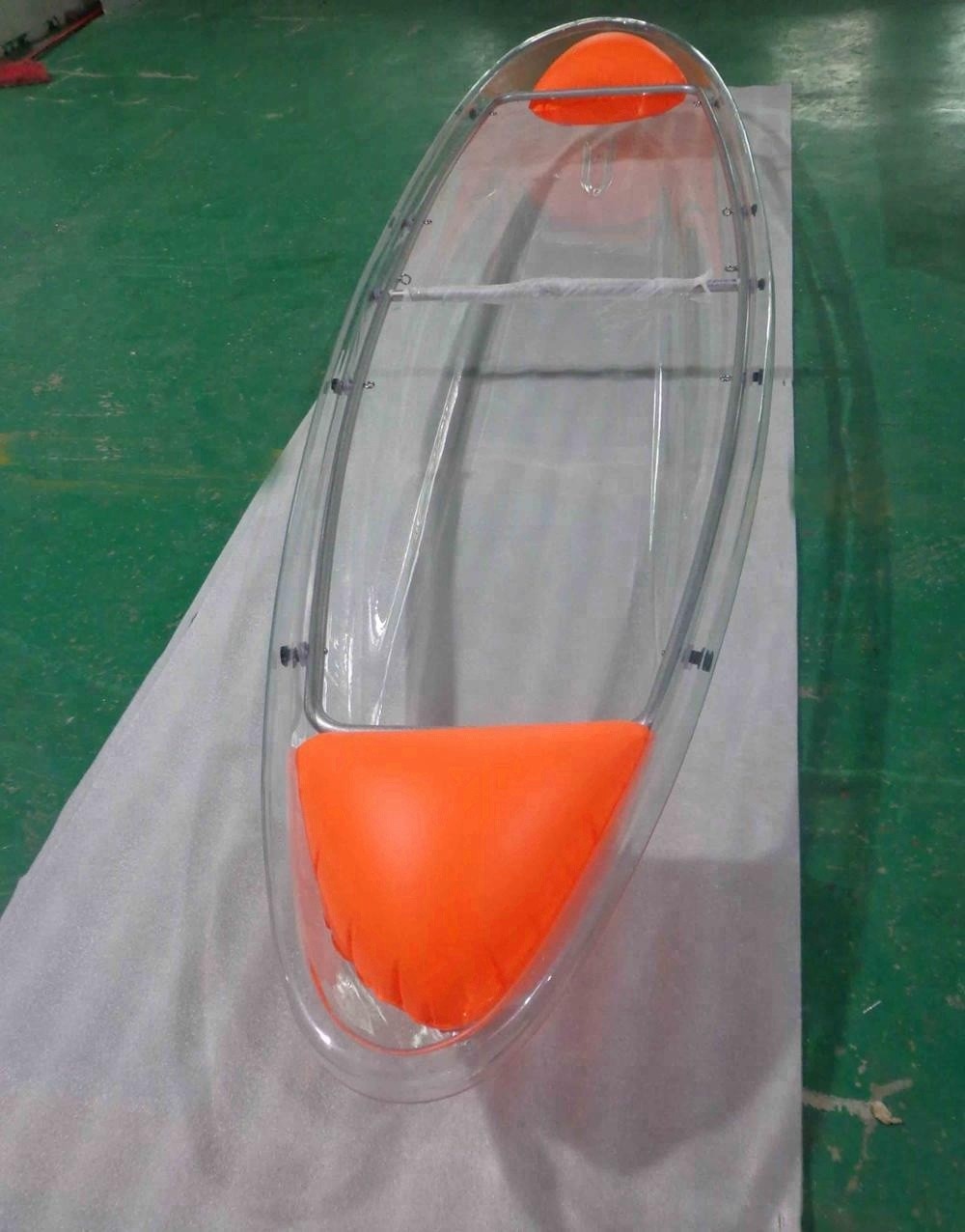 Customized Clear Polycarbonate Boat For Fishing / Crystal Pc Canoe