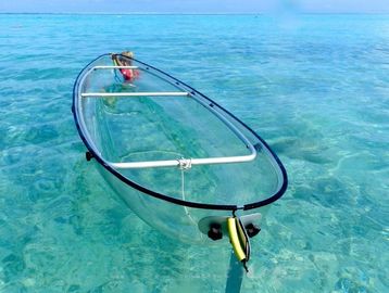 Polycarbonate See Through Kayak Durable For Water Sports SGS Certification