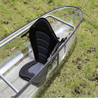 Glass Clear Plastic See Through Kayak With Four Paddlers 3.1 - 4m Length