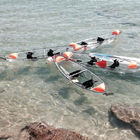 Sail Plastic Transparent Canoe And Kayak 6mm Hull Polycarbonate Material