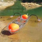 Clear Polycarbonate Kayak With 2 Air Bags / CNC Cutting Side B001 Model