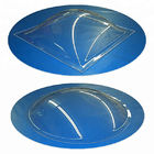 Transparent Round Plastic Dome Skylight Lightweight Bayer / Sabic Raw Material