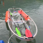 Seamless Crystal Clear Bottom Kayak 3 Paddlers Polymer Explosion Proof Material