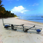 Clear Two Person Plastic Boat , 180KG Weight Capacity 10 Foot Ocean Kayak