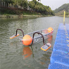 High Tensile Strength Glass Bottom Kayak , Calm Water Small Plastic Boat