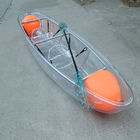 Anti Aging Clear Bottom Canoe , Hard Plastic Kayak For Hotels / Resorts