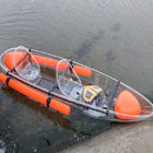 No Inflatable Transparent See Through Kayak For Fishing 3.3m / 3.4m Length