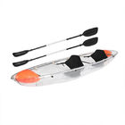 Sea Paddel See Through Kayak 3300 X 850 X 300mm Size For Cruising / Playing