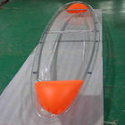 Clear PC Lightweight Recreational Kayaks , Portable One / Two Man Canoe