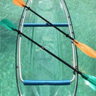 100 % Clear Plastic Kayak For Sport / Sightseeing 21.5kg Weight Stable