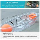Customized Clear Polycarbonate Boat For Fishing / Crystal Pc Canoe