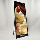 Vertical LCD Advertising Display Stand Double Sided Outdoor LED Open Sign Light Box