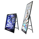 Vertical LCD Advertising Display Stand Double Sided Outdoor LED Open Sign Light Box
