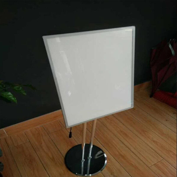 Custom Indoor Mall LED Light Box Display Stand Oxidated Alloy Aluminum Color