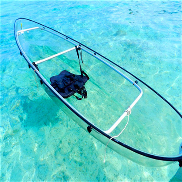 Light Weight Clear Plastic Kayak Polycarbonate Transparent Eco Friendly